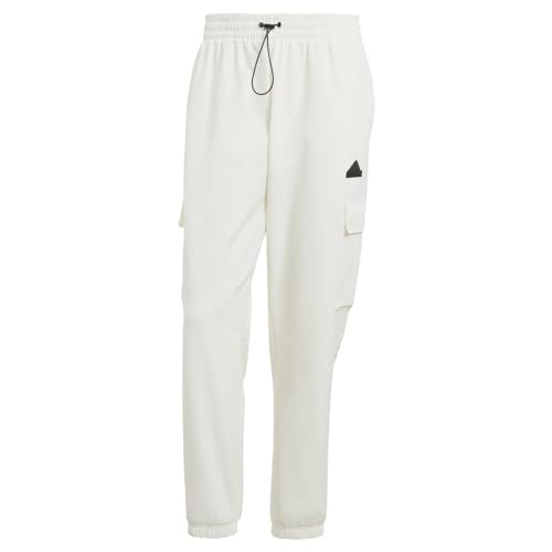 City Escape Premium Cargo Pants Off-White