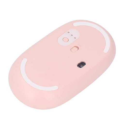 Ratón ergonómico Bluetooth rosa ideal para trabajar y estudiar con total comodidad en casa 7