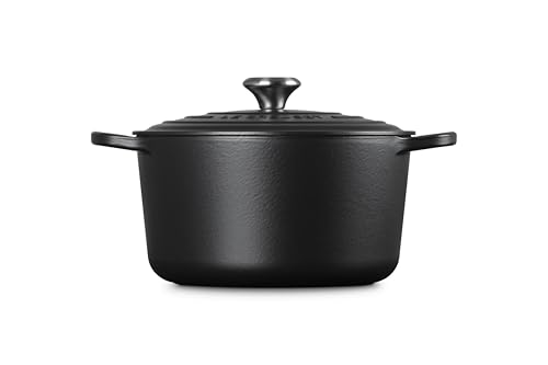 Image of Le Creuset Enameled Cast Iron Signature Deep Round Oven, 6.5 qt., Licorice