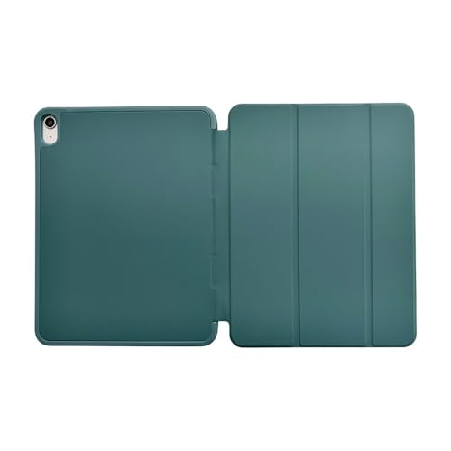 Étui iPad Mini 7 antichoc silicone résistant protège écran cassé vert foncé