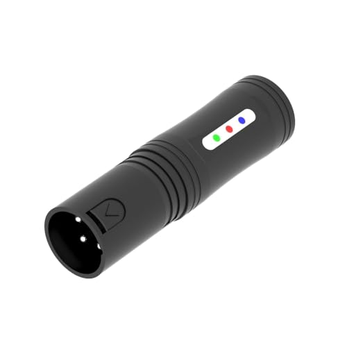 Testeur de Ligne DMX512, Lumière à Tête Mobile, Lumière de Scène, Outil de Test de Défaut de Ligne de Signal