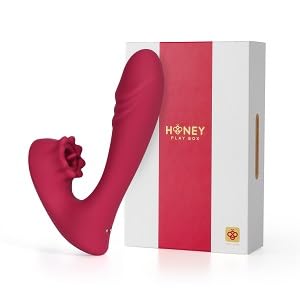 Clitoral Licking G Spot Vibrator - Vibrator Thrusting Dildo Adult Sex Toys for Women with 9 Licking Vibrating