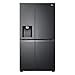 LG Electronics GSLV91MCAD Side-by-Side Kühlschrank EIS-, Crushed Ice- und Wasserspender 635 Liter Kapazität Interner Wassertank 4L Matt Black Steel 179cm