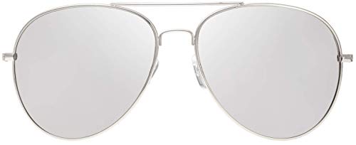Image of The Fresh Classic Aviator Frame Light Color Lens XL Oversized Sunglasses Gift Box