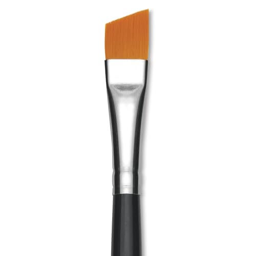 Dynasty Finest Golden Synthetic Brush - Angular, 1/2