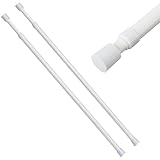 Roamall つっぱり棒 突っ張り棒 クローゼット収納 耐荷重 10~15kg ツッパリ棒 カーテン 掛け 浴室 棚 55-90cm 両本セード