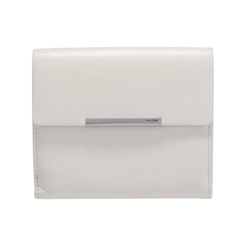 Purse MH11F Cream White Maître Belg Dartrud en cuir épuré
