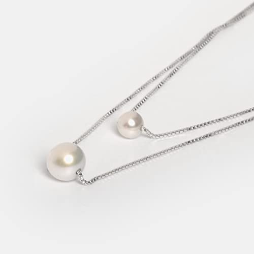 Shaya Women By Caratlane Pearls Of Laughter Necklace In 925 Silver - Image 5