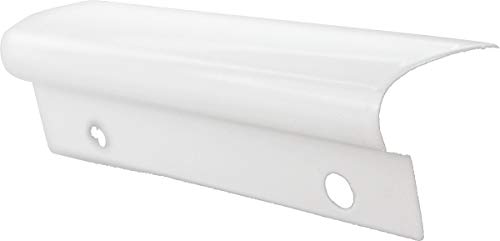 Preisvergleich Produktbild MS Beschläge® Glasfalzgriff Terassentürgriff Balkontürgriff Ziehgriff aus Aluminium (Weiß - RAL 9016)