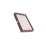 ALCXAZS Organizador de joyas para mujer, estuche de viaje para guardar collares, pendientes, colgantes y pulseras, fácil organizar, expositor anillos, contenedor portátil para pendientes.