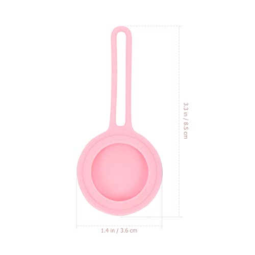 Hemobllo 4 stuks Tracer hoezen Tracer afdekkingen compatibel met Airtag (gesorteerde kleuren) - Image 4