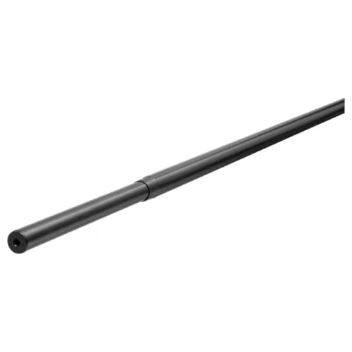 Image of Graidient span ikeeaRACKA Curtain Rod, Adjustable 70-120 cm (28-47 inch) - Black Steel Window Rod with 19mm Diameter - Compatible with Interchangeable Finials (Finials Sold Separately)