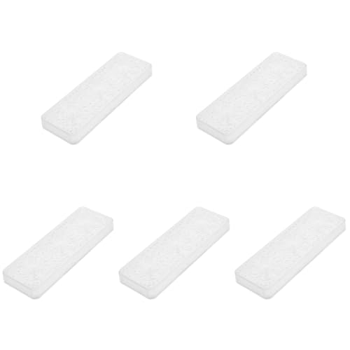 Ipetboom 5stücke Humidifier Tool Für Runde Transparente Humidore Mit Feuchtigkeitsabsorbierenden Pads Für Lagerung Von Und Anderen Feuchtigkeitsbedürftigen Produkten