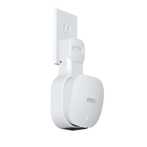 Aokicase Soporte De Pared Para Eero Mesh Home Wifi, Sencillo Y Robusto, Soporte De Pared Para Sistema Eero Mesh Tri-Banda De Malla Wi-Fi 6, Sin Cables Desordenados Eero Mesh, Blanco, 1psc Aokicase Soporte De Pared Para Eero Mesh Home Wifi, Sencillo Y Robusto, Soporte De Pared Para Sistema Eero Mesh Tri-Banda De Malla Wi-Fi 6, Sin Cables Desordenados Eero Mesh, Blanco, 1psc