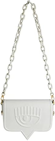 CHIARA FERRAGNI Borsa Eyelike Bianca Grande