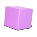 Zxpjkyu Yoga Cube Stool, Seating, Lounge Square Ottoman, Yoga Brick Chair for Stretching Toning, Indoor Sports, Bedroom,Home Gym, Purple