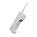 Pilipane Retro Brick Cell Phone Ornament with Iron Simulation – Vintage Cellular Phone Model for 80s 90s Themed Party Decorations, Home Living Room Decor & Photographic Props (White)