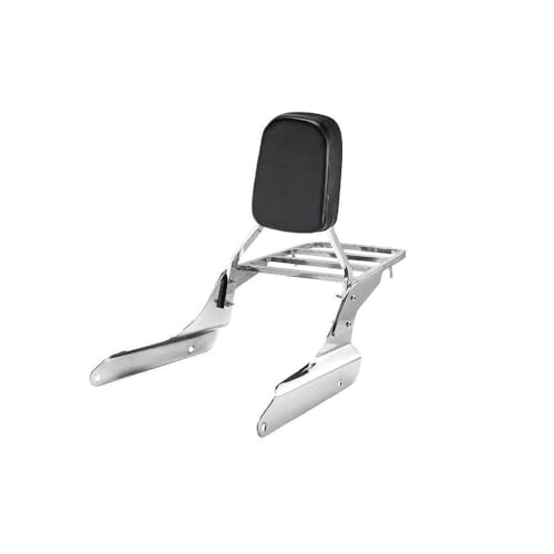 Dossier passager moto et sissy bar de voyage Shadow VT600 escapade custom