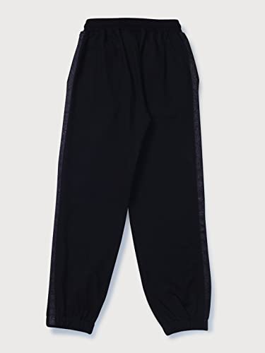 Image of Gini & Jony Girls Black Striped Track Pant