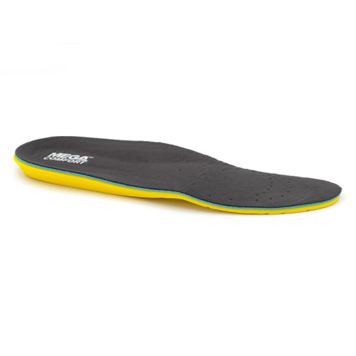 Plantillas MEGAComfort M8/W10 Amarillo/Negro miniatura 1