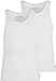 Produktbild Calvin Klein Herren 2er Pack Tank Tops Slim Fit , Weiß (White), M