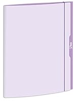 RNKVERLAG 45374 - Sammelmappe Frosty Berry 310 x 440 mm, Dokumentenmappe für DIN A3, mit Gummizugverschluss, 1 Stück