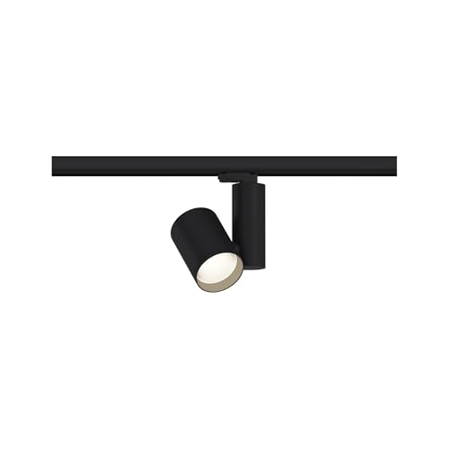 Spot sur rail Zeuz Paulmann noir orientable 60° intensité variable