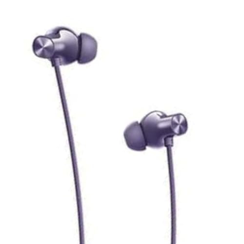 Image of Buds Wireless 5 ANC Neckband Compatible with Realme in Ear Bluetooth,50dB ANC, 13.6mm Dynamic Bass Driver,360 Spatial Audio,45ms Low Latency,Upto 38hrs Playback, Dual Device Connection (Purple)