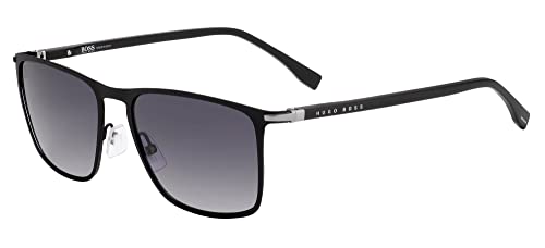 Hugo Boss BOSS 1004/S/IT Matte Black/Grey Shaded 56/17/145 men Sunglasses