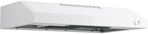 GE JVX3300DJWW Under Cabinet Range Hood, 200 CFM, White