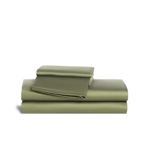 Brooklinen Luxe Sateen Sheet Set Hotel-Quality Luxury - Twin Abyss | Buttery-soft 100% long-staple cotton sateen silky & hotel-quality; softest sheets; breathable & durable; cool & luxurious. product thumbnail 8