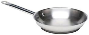 Stainless Steel Frypan | 7.75 Inch Frying Pan | Cooking Pan | Professional Quality Stainless Steel Frying Pan by Genware