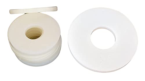 Nylon White Penny Washers Plastic Repair Washer M3 M4 M5 M6 M8 M10 M12 - Pack of 6 (M12 x 40mm) - Image 3