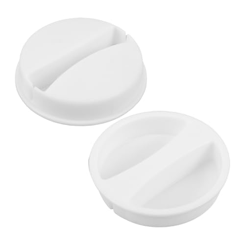 Anneome Cubierta Antipolvo para Entrada de Agua de Facial, Tapa Protectora Resistente para Puerto de Llenado Frío y Caliente, Accesorio 2 Piezas para Cuidado Facial en Casa
