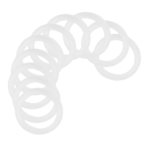 MAGICLULU 10Pcs Hot Dog Machine Accessories Thickened Rubber Seals for Sausage Roller Machine Gear Chain and Grease Separator Rings Tool