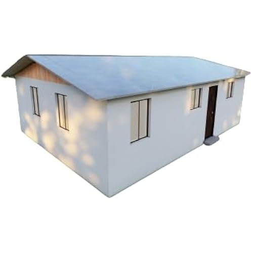 Tiny Home Plans 25’x33’ – 825 sqft Two Bedroom Bungalow Cabin – Building Blueprint with Floor Plan, Elevations, and More