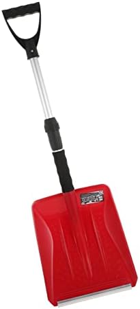 Happyyami 1pc Snow Shovel Hand Tools Spatula Metal Snow Shovels for Snow Removal Heavy Duty Portable Snow Collapsible Camping Shovel Cultivator Digging Tool Car Emergency Shovel Sand Shovel