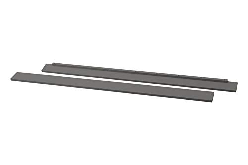 Image of DaVinci Hidden Hardware Twin /Full-Size Bed Conversion Kit (M5789) in Slate