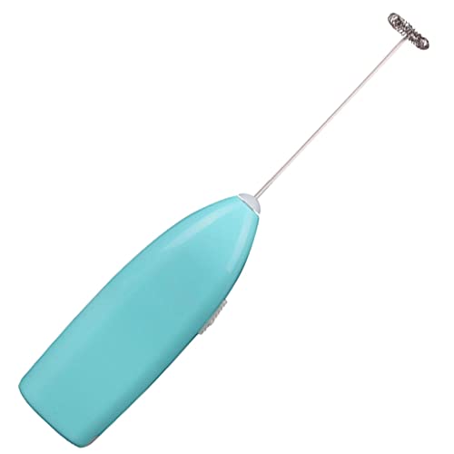 Opilroyn Melkschuimer, draagbare drankmixer, elektrische garde schuimmixer, roestvrij staal roerkop schuimmaker blender, handheld opschuimer voor melk koffie latte cappuccino warme chocolade-eieren