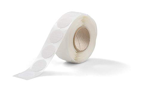 Preisvergleich Produktbild Nobo 35034754 Klettpunkte für Textiltafeln / Moderationswände, Rückseitig klebend, 100 Stück