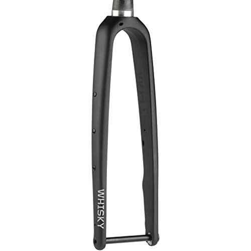 Whisky - No.9 Cxlr Fork | 12Mm Thru-Axle | 700C And 650B | 1.5" Tapered Carbon Steerer | Flat Mount Disc | Matte Black #TOP8