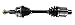 GSP NCV12566 CV Axle Shaft Assembly - Right Front (Passenger Side)