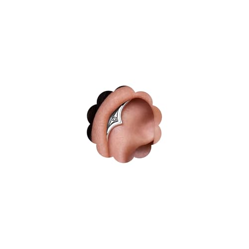 Boucles d'oreilles gothiques hélix fleur cachée pour femme