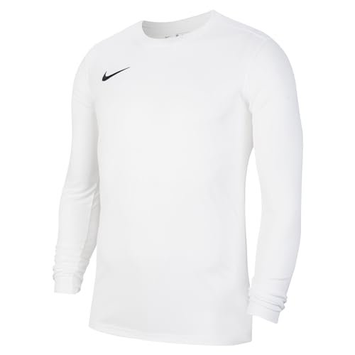 Nike Unisex Kinder Y Nk Df Park Vii Jsy Langarm-Pullover, Weiß / Schwarz,...