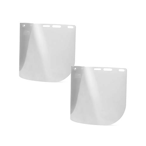 TR Industrial Clear Visor for Forestry Safety Helmet, 2-Pack