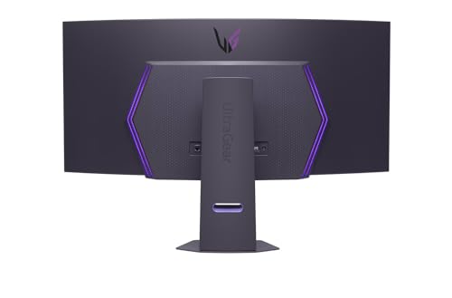 Image of LG 45 Ultragear OLED Curved Gaming Monitor - 45 inch WQHD (3440x1440) OLED - 240Hz - 0.03ms GTG - 21:9-800R - AMD FreeSync Premium Pro - G-SYNC Compatible- DisplayHDR True Black 400 Wi-Fi w /ICP Hub