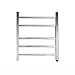 Podgrzewacz do ręczników, naścienny elektryczny podgrzewany wieszak na ręczniki z 5 kwadratowymi prętami, podgrzewany wieszak na ręczniki 304 wieszak na ręczniki ze stali nierdzewnej do łazienki