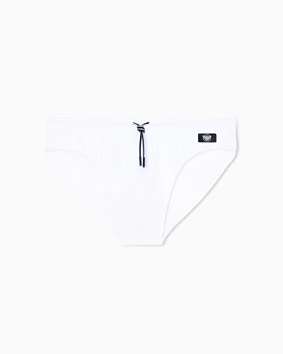 EMPORIO ARMANI Slip da Uomo in Raso Bianco XL