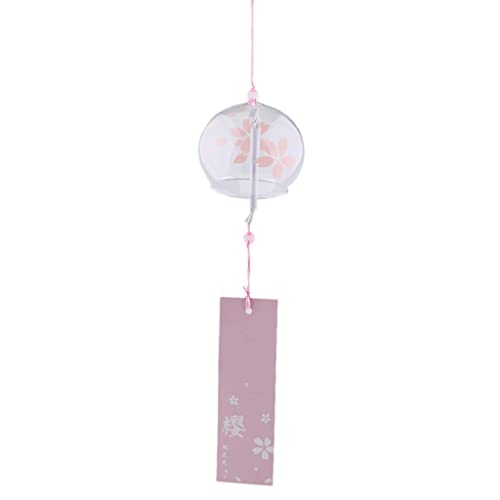 CALANDIS® Japanese Style Glass Windchime Hanging Blessing Bells Home Wind Chimes 2 | 1 Piece of Japanese Style Bells