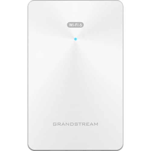 Image of Grandstream GWN7661E | in-Wall AX3000 Wi-Fi 6 Access Point | Power Adapter Not Included